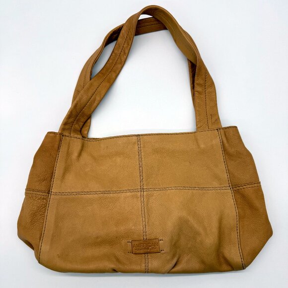 American Leather Co. Handbags - American Leather Co Tan Bag